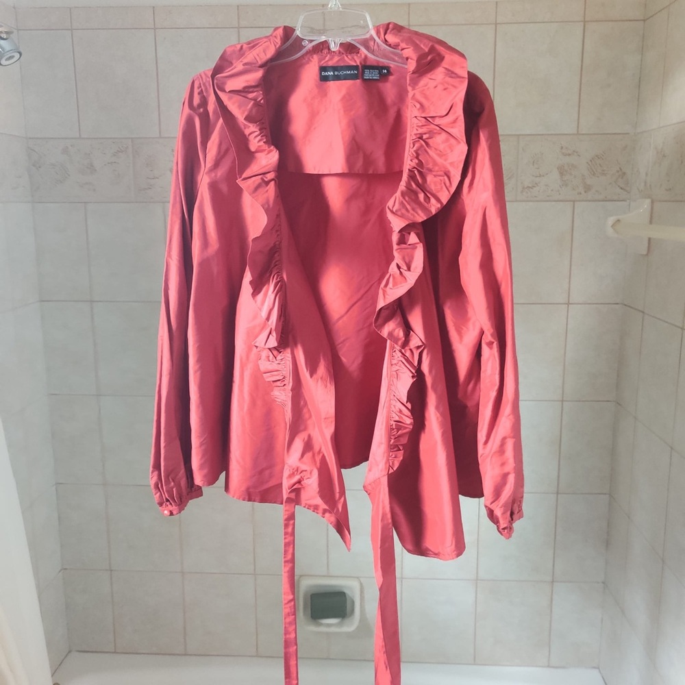Dana Buchman Silk Blouse